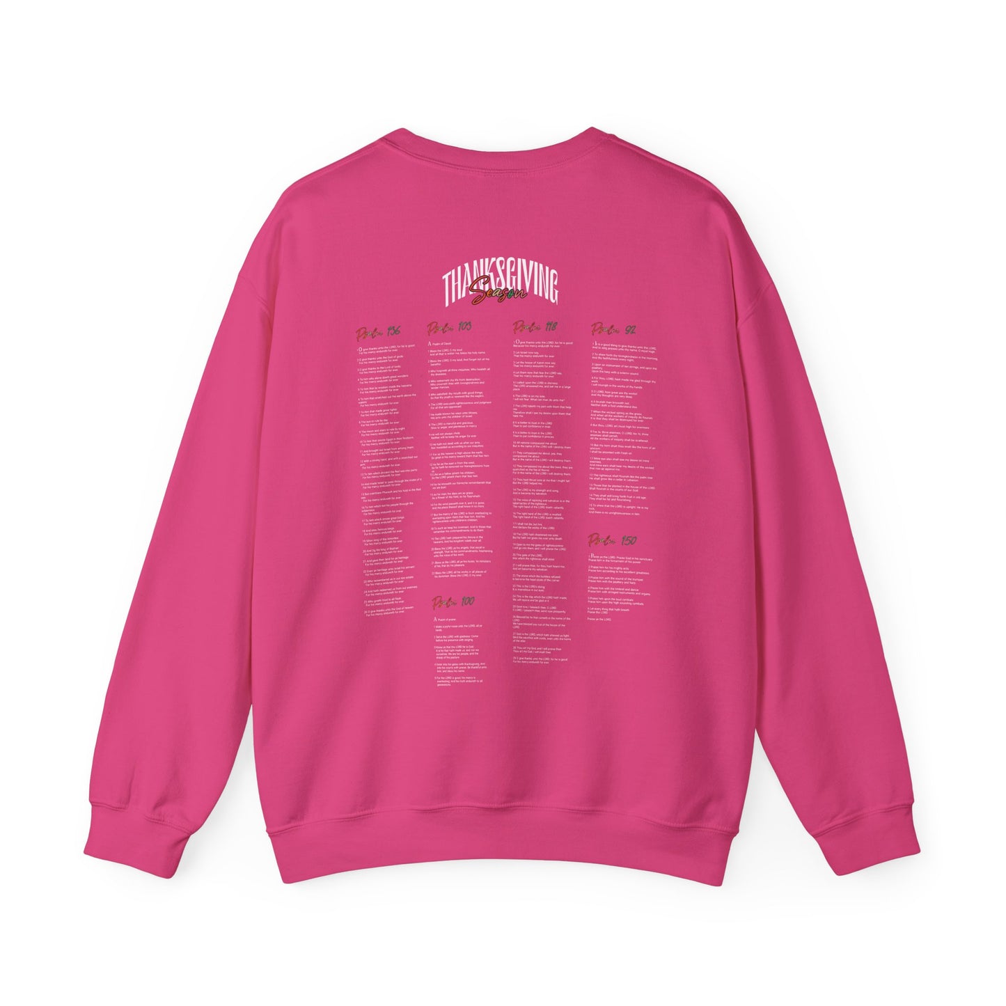 HT Thanksgiving Psalms Sweatshirt