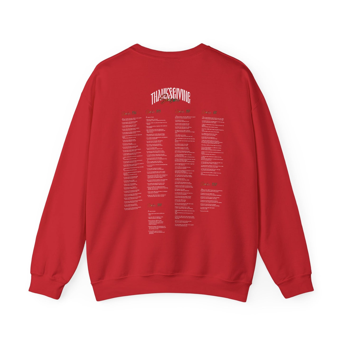 HT Thanksgiving Psalms Sweatshirt