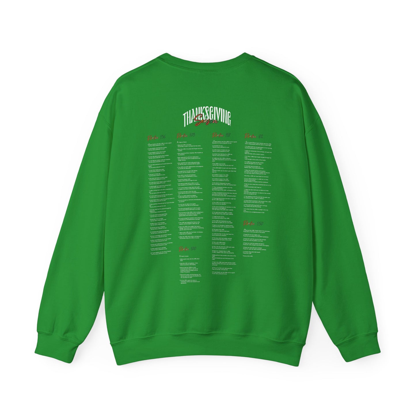 HT Thanksgiving Psalms Sweatshirt