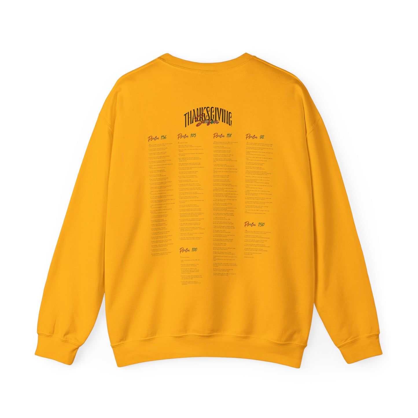 HT Thanksgiving Psalms Sweatshirt