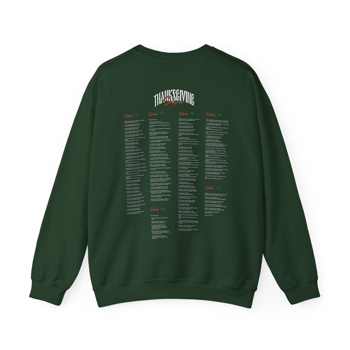 HT Thanksgiving Psalms Sweatshirt