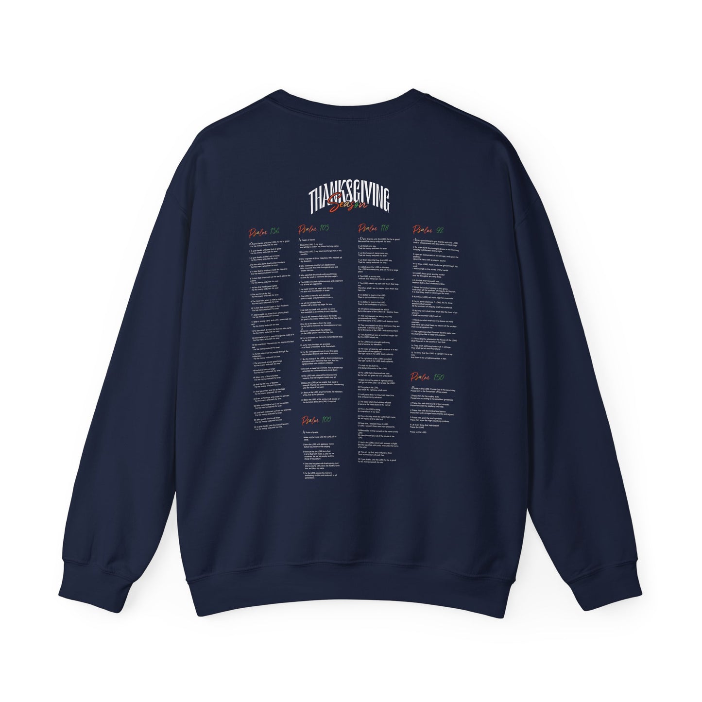 HT Thanksgiving Psalms Sweatshirt