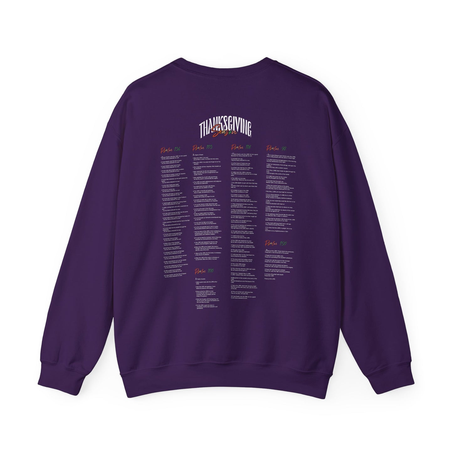 HT Thanksgiving Psalms Sweatshirt