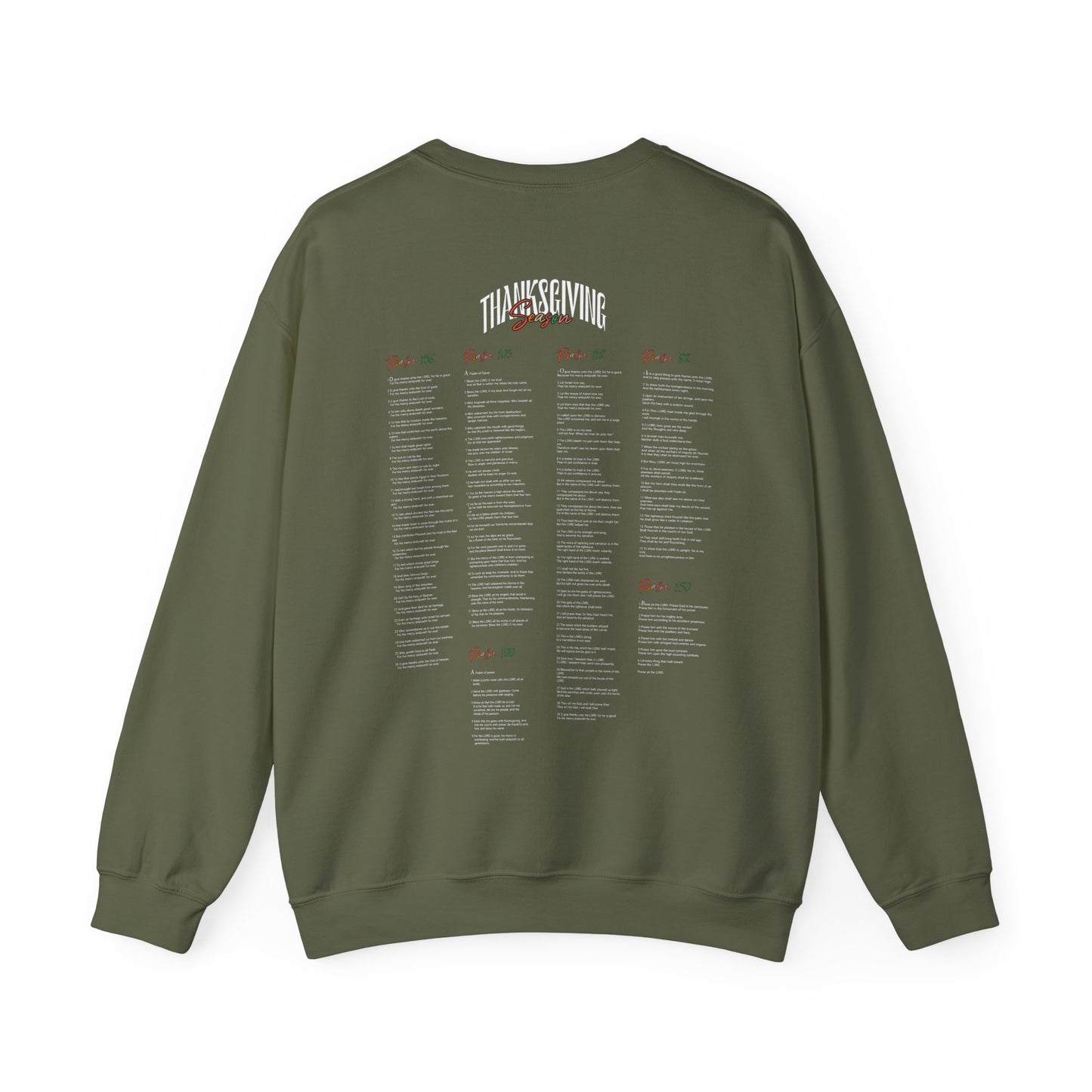 HT Thanksgiving Psalms Sweatshirt