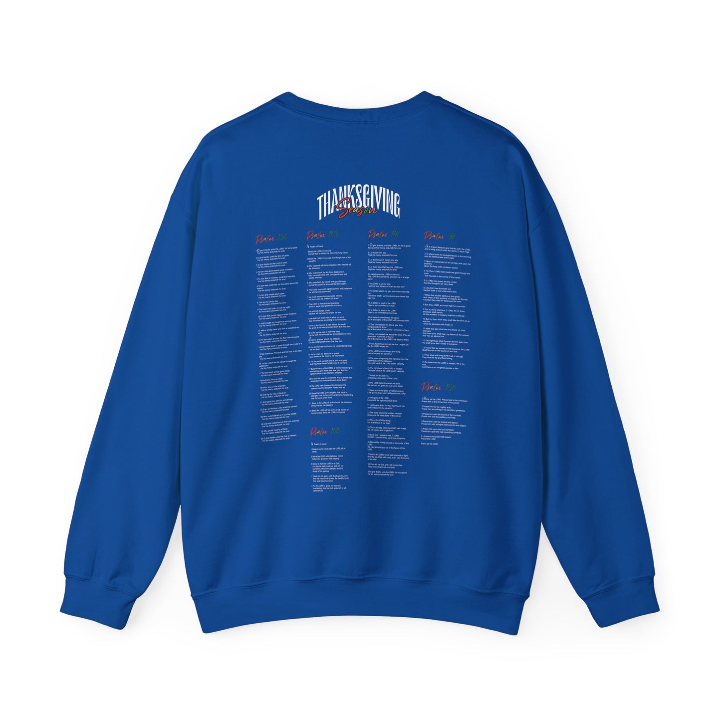 HT Thanksgiving Psalms Sweatshirt