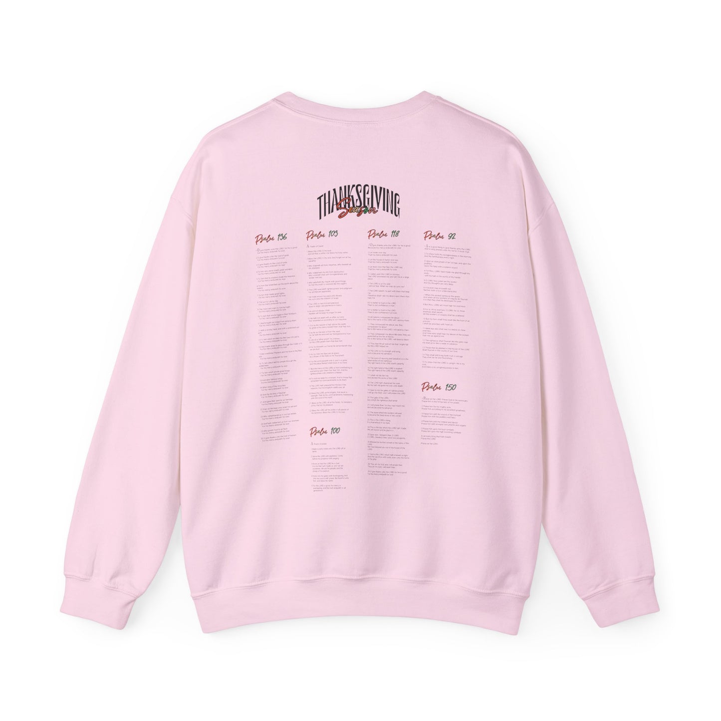 HT Thanksgiving Psalms Sweatshirt