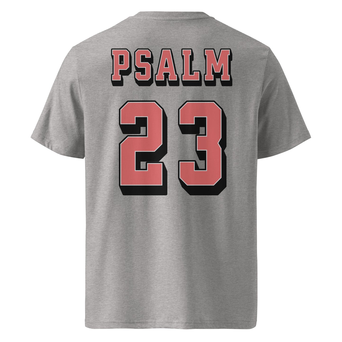 The Lord is My Shepherd Tee - Red/Black Logo