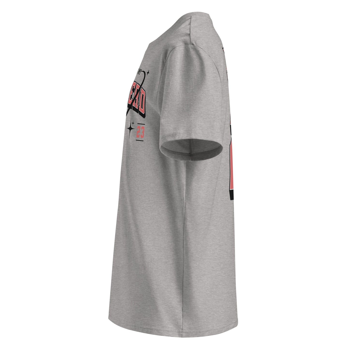 The Lord is My Shepherd Tee - Red/Black Logo