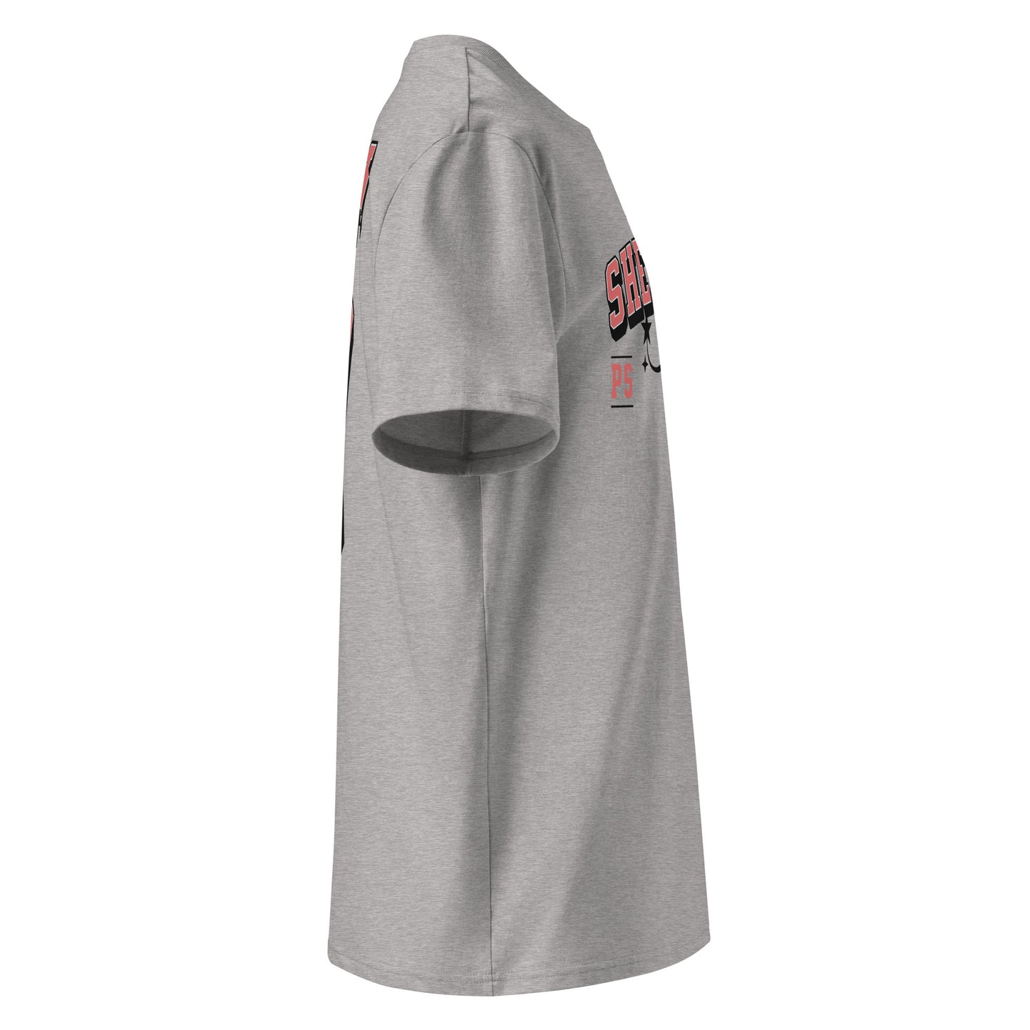 The Lord is My Shepherd Tee - Red/Black Logo