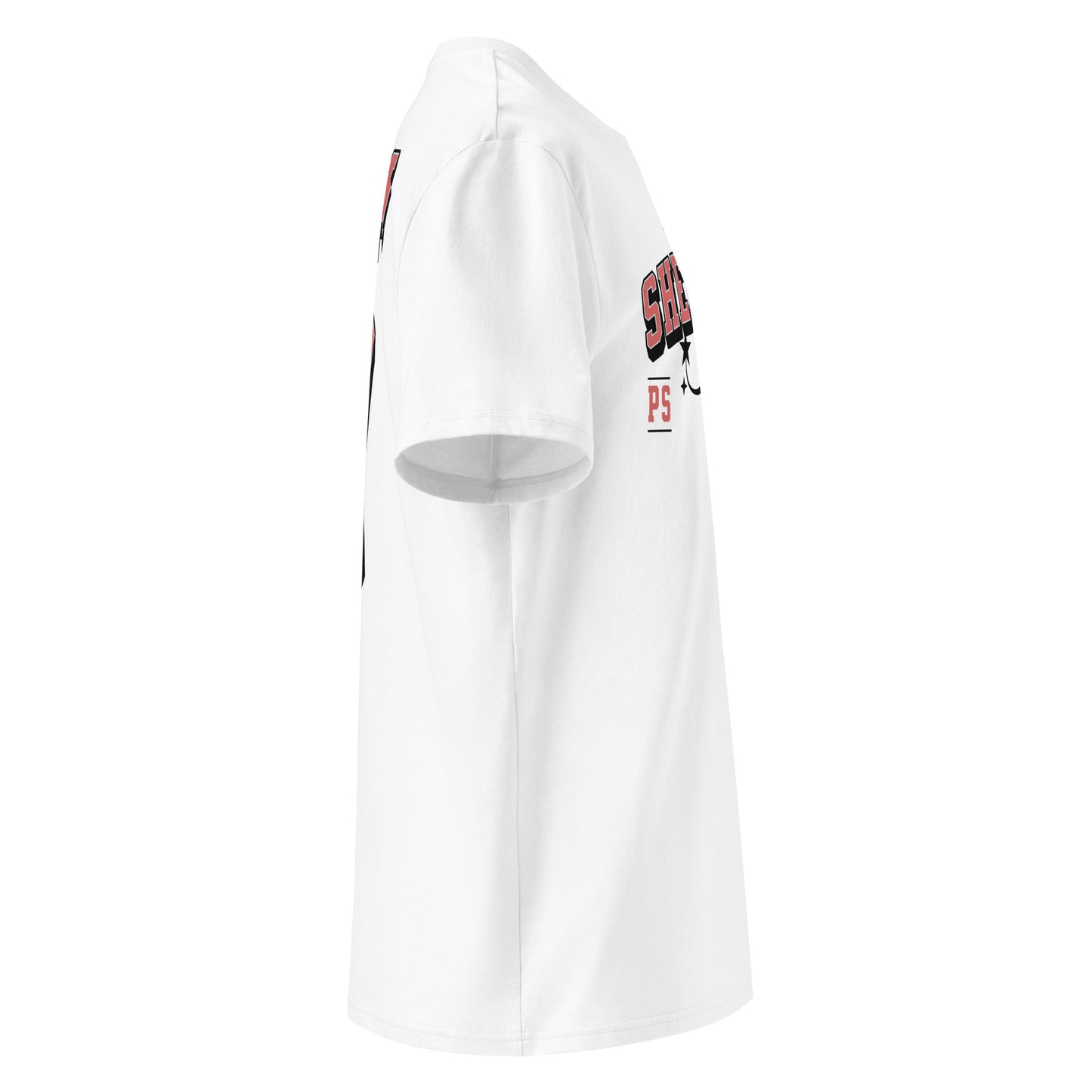 The Lord is My Shepherd Tee - Red/Black Logo