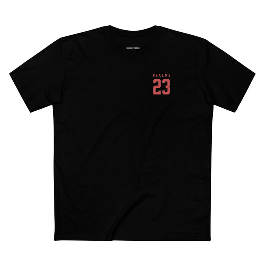 HT Red Shepherd Pocket Logo Tee