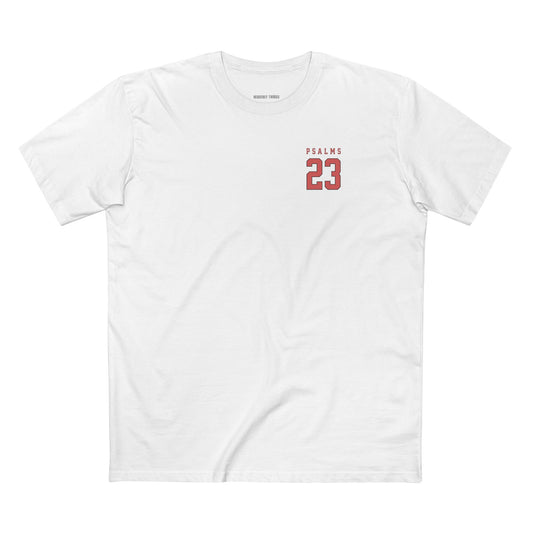 HT Red Shepherd Pocket Logo Tee