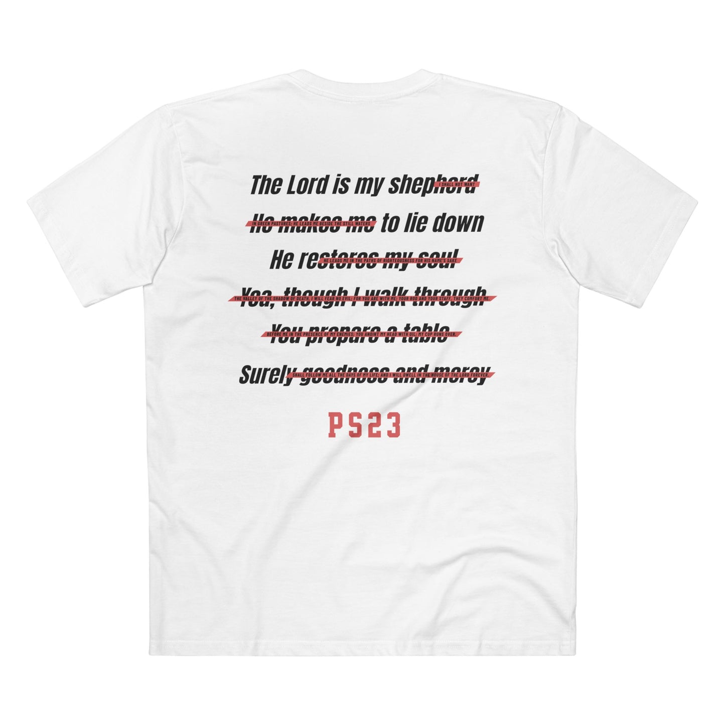 HT Red Shepherd Pocket Logo Tee