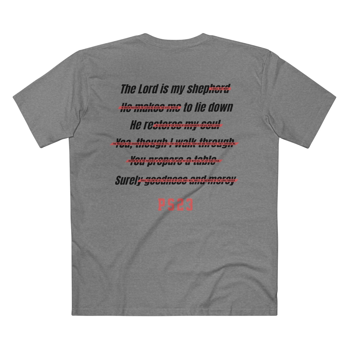 HT Red Shepherd Pocket Logo Tee