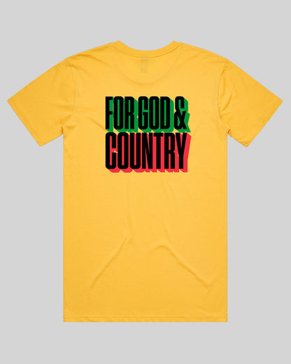 Ghana - For God & Country Tee | Heavenly Things