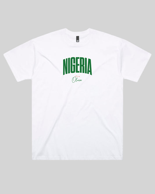 Nigeria - For God & Country Oversized Tee