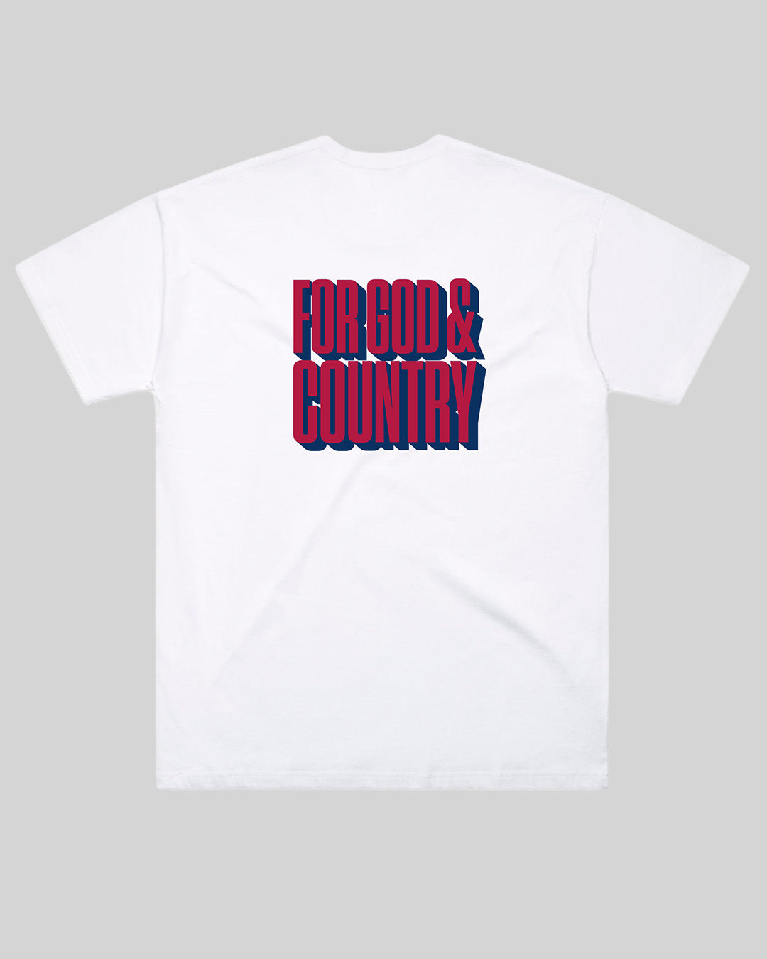 USA - For God & Country Oversized Tee