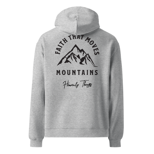 (Pre-Order by 9th Jan) Faith That Moves Mountains Pocket Logo - Unisex oversized hoodie