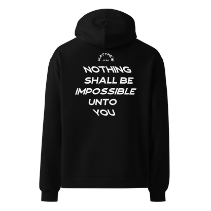 (Pre-Order by 9th Jan) Faith That Moves Mountains - Unisex oversized hoodie