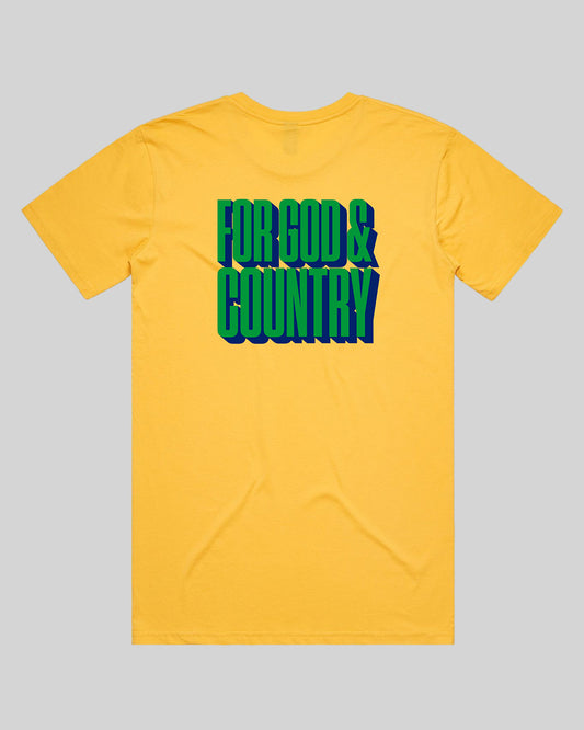 Brazil - For God & Country Tee | Heavenly Things