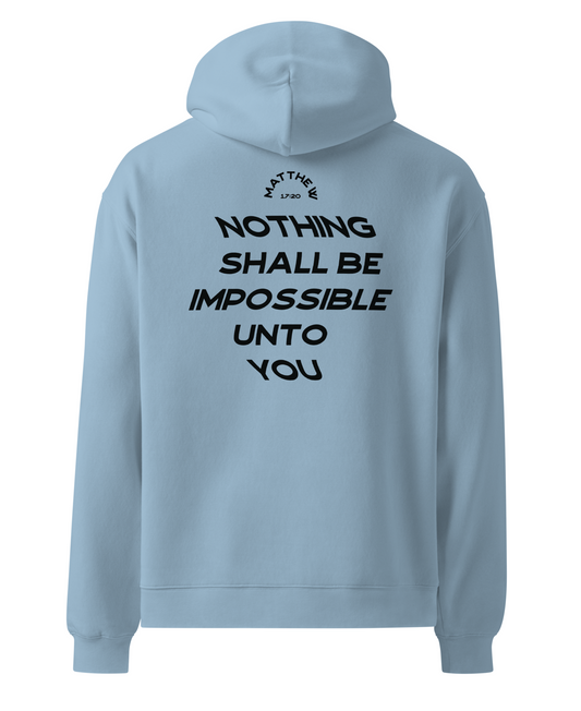 HT Faith That Moves Mountains - Unisex oversized hoodie