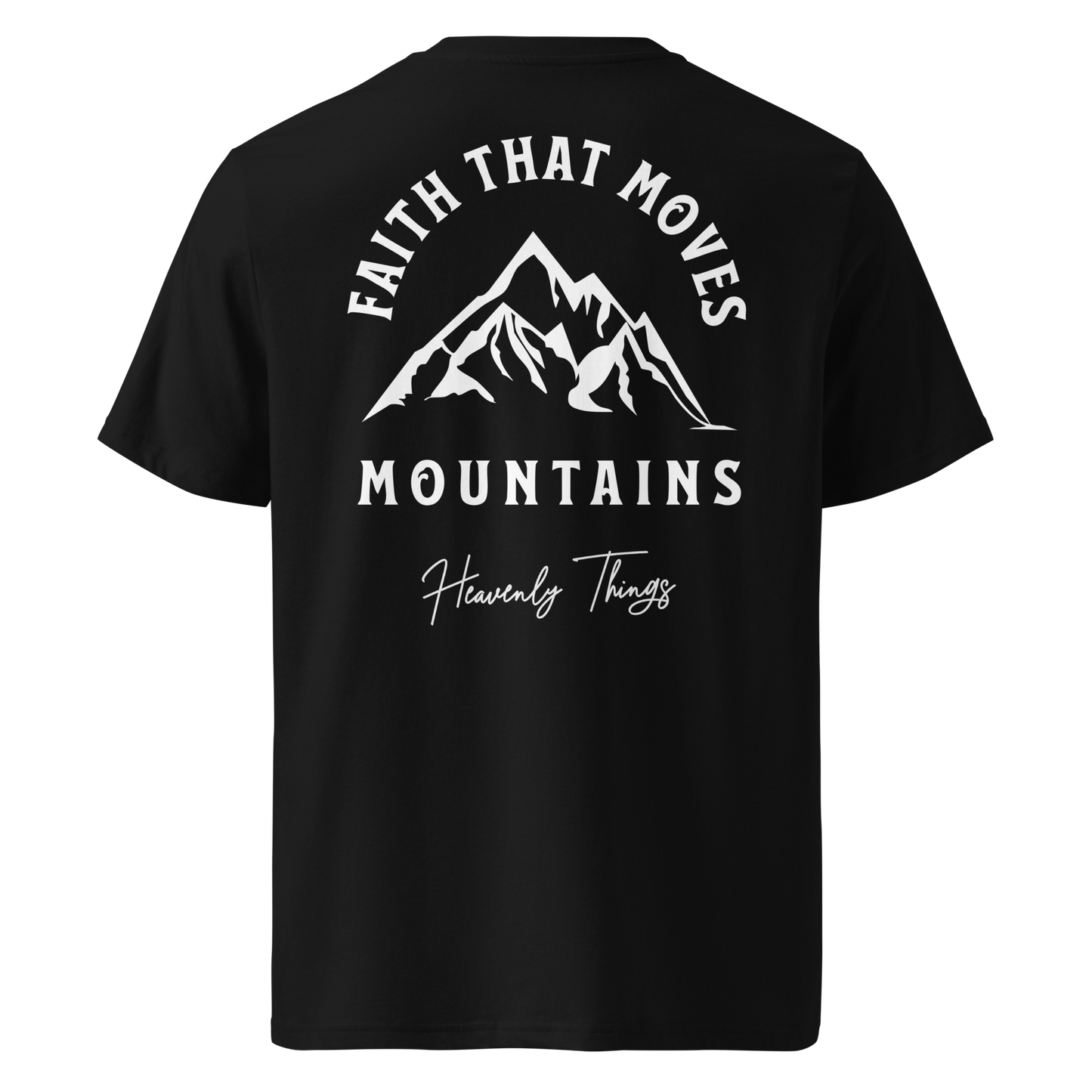 (Pre-Order by 23rd Jan) Faith That Moves Mountains Tee - Pocket Logo