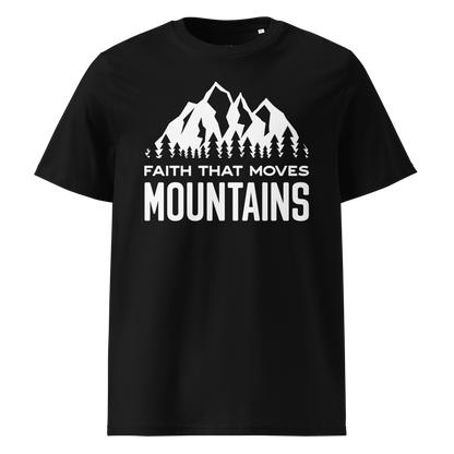 (Pre-Order by 23rd Jan) Faith That Moves Mountains Tee - Black Logo