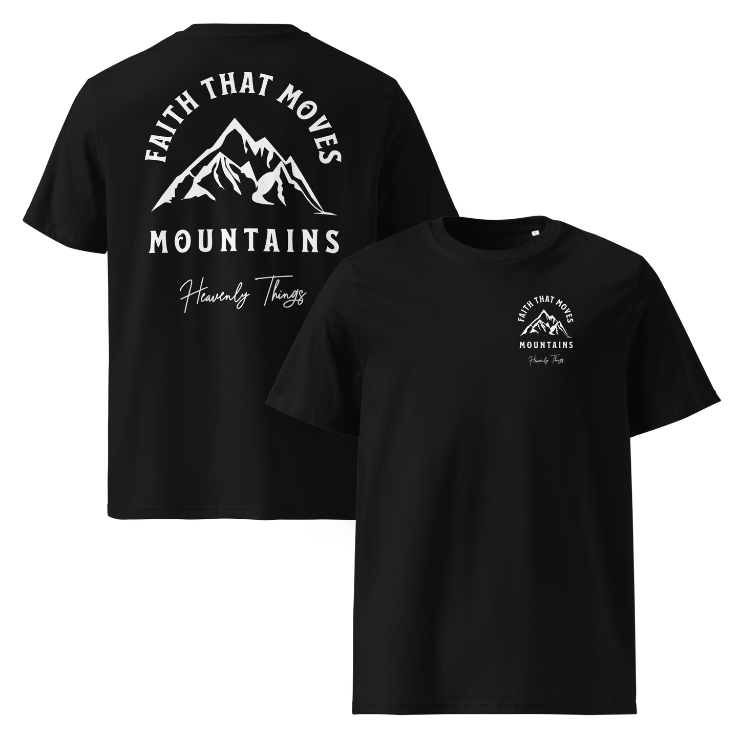 (Pre-Order by 23rd Jan) Faith That Moves Mountains Tee - Pocket Logo