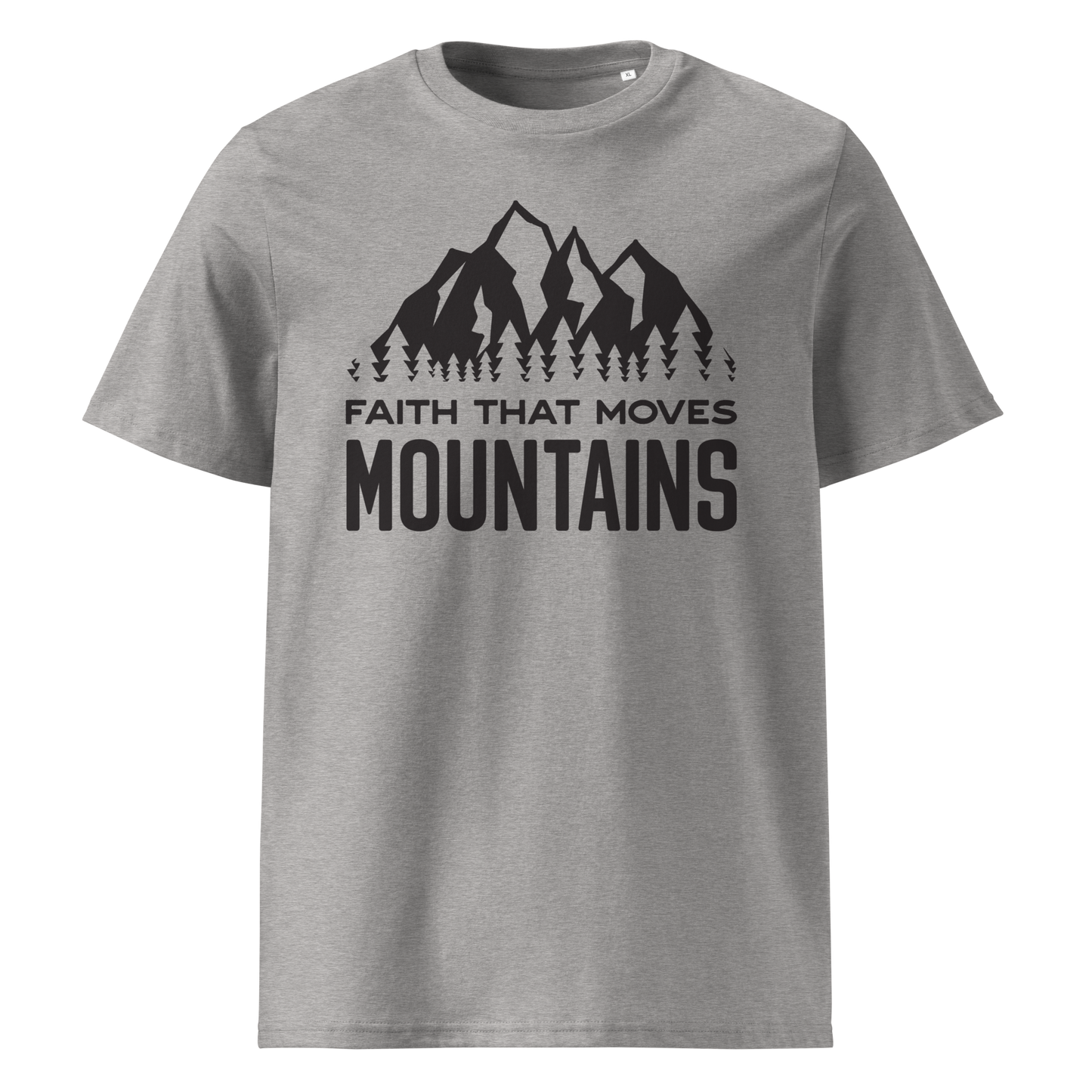 (Pre-Order by 23rd Jan) Faith That Moves Mountains Tee - Black Logo