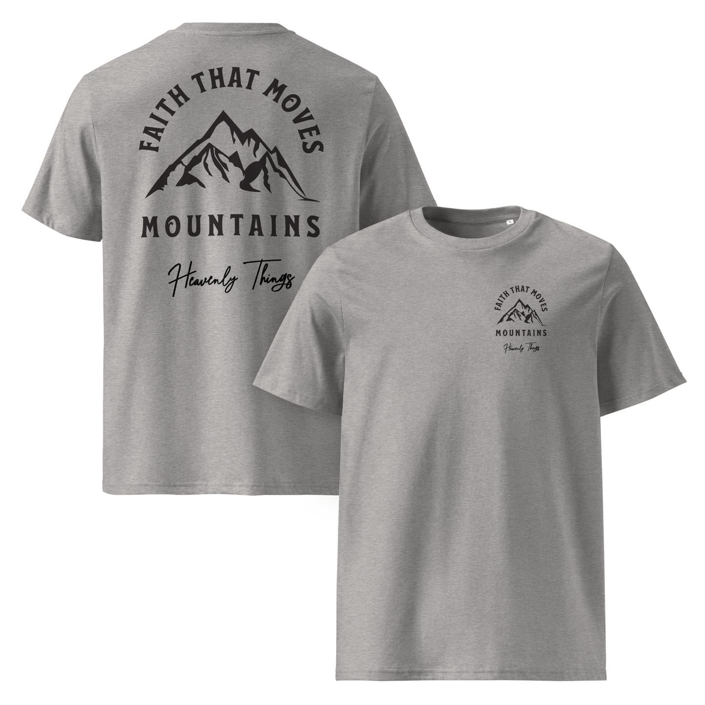 (Pre-Order by 23rd Jan) Faith That Moves Mountains Tee - Pocket Logo