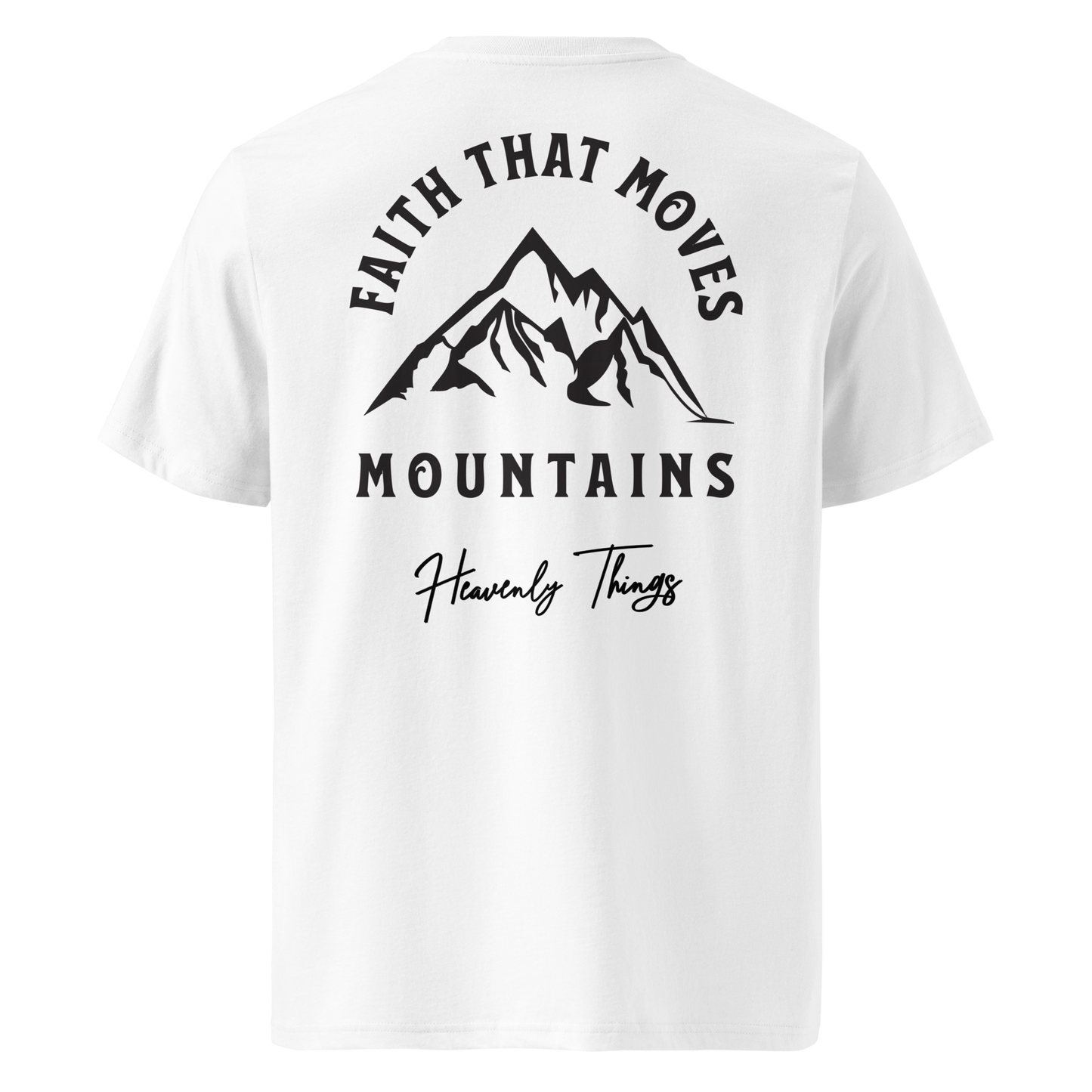 (Pre-Order by 23rd Jan) Faith That Moves Mountains Tee - Pocket Logo