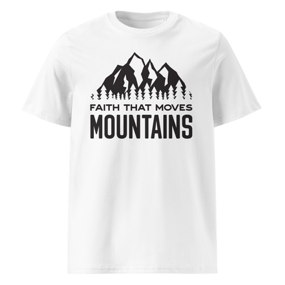 (Pre-Order by 23rd Jan) Faith That Moves Mountains Tee - Black Logo