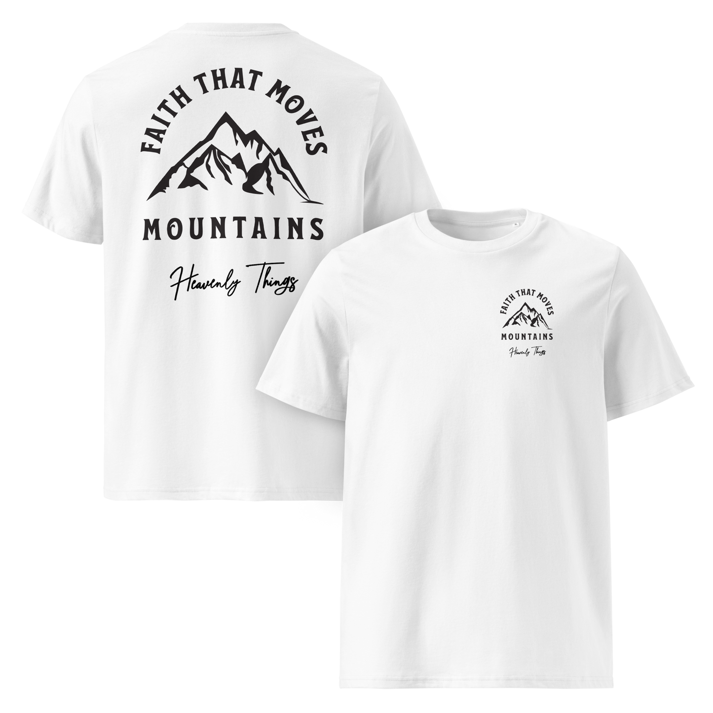 (Pre-Order by 23rd Jan) Faith That Moves Mountains Tee - Pocket Logo