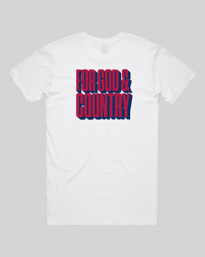 USA - For God & Country Tee | Heavenly Things
