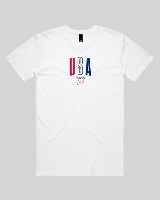 USA - For God & Country Tee | Heavenly Things